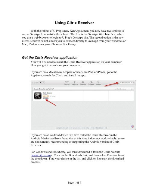 Citrix Receiver For Mac 10.14 Mojave